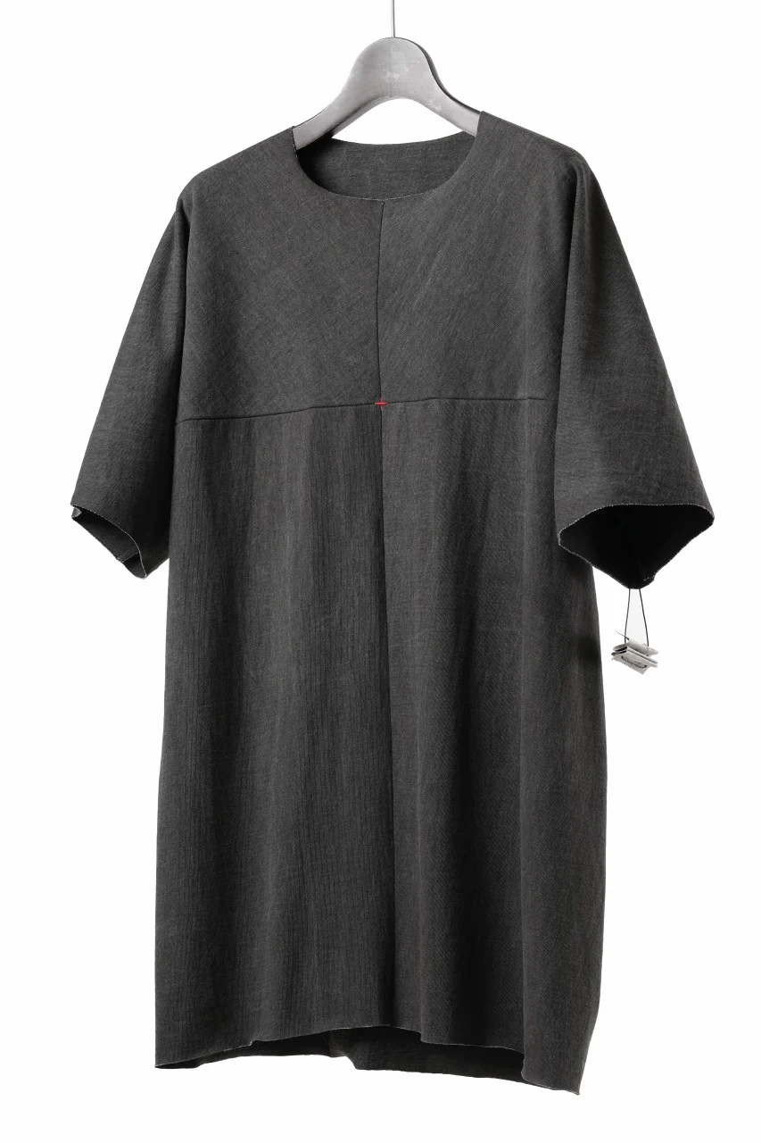 m.a+ one piece short sleeve t-shirt / T211C/MJP1 (CARBON) - Image 2