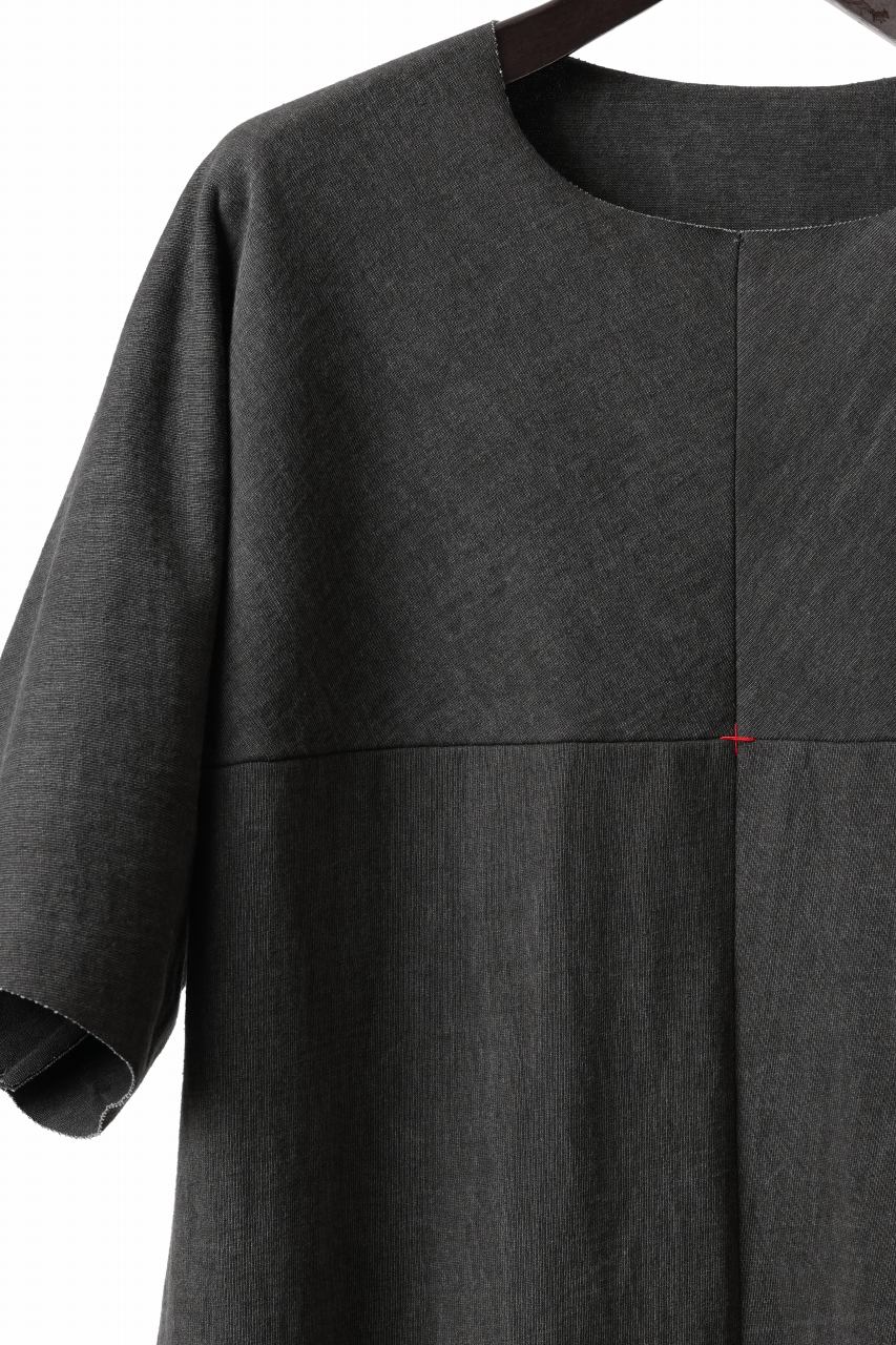 m.a+ one piece short sleeve t-shirt / T211C/MJP1 (CARBON) - Image 7