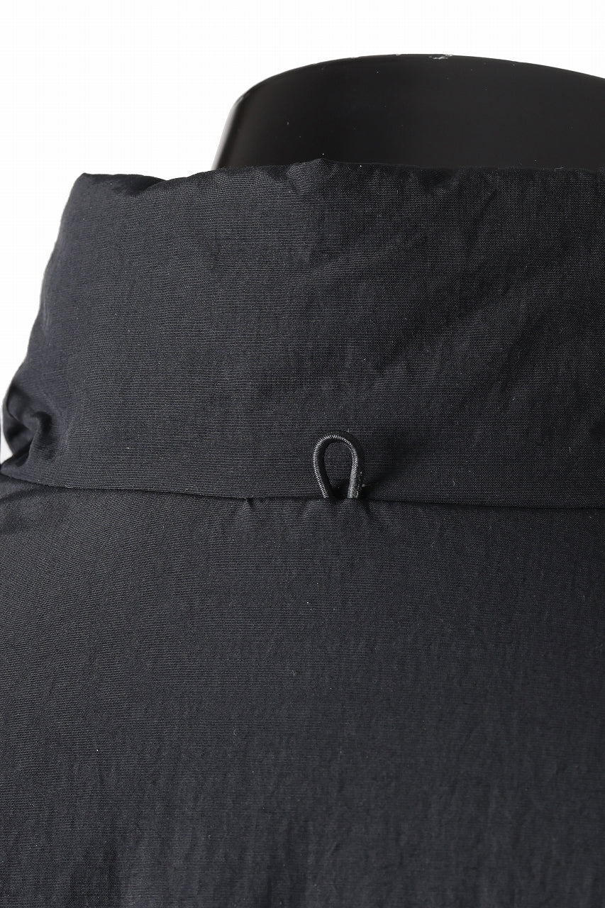 m.a+ padded wide coat wt. detachable hood / C312IH/PAC/IMB (BLACK) - Image 20