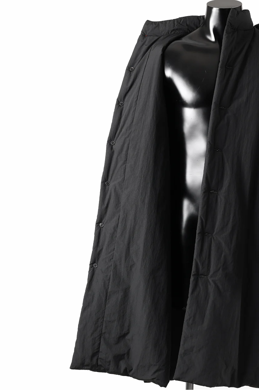 m.a+ padded wide coat wt. detachable hood / C312IH/PAC/IMB (BLACK) - Image 25