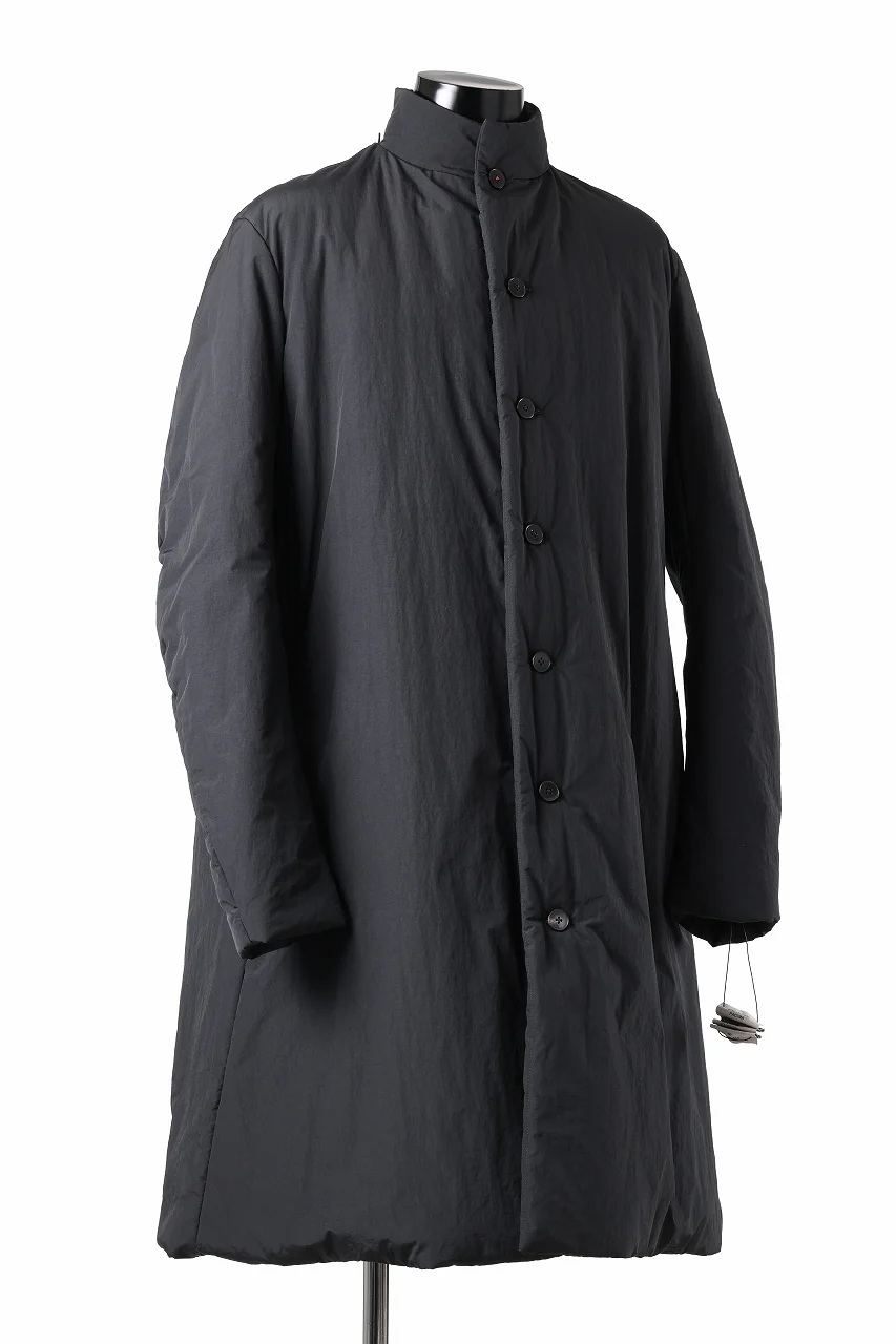 m.a+ padded wide coat wt. detachable hood / C312IH/PAC/IMB (BLACK) - Image 5