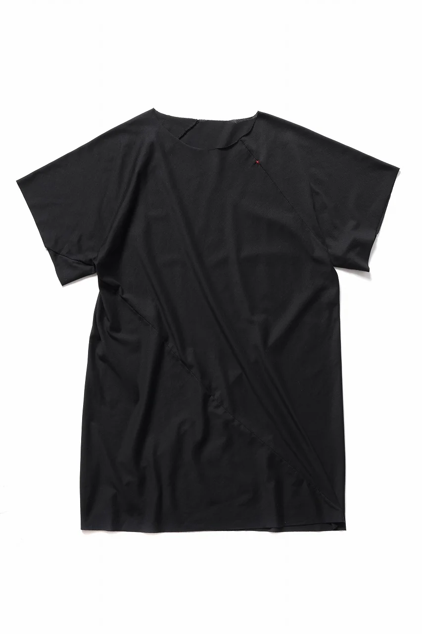 m.a+ short sleeve spiral t-shirt / T270C JCL10 (BLACK)