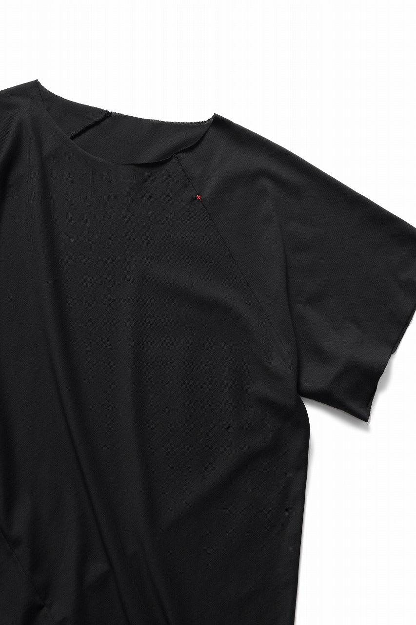m.a+ short sleeve spiral t-shirt / T270C JCL10 (BLACK) - Image 13