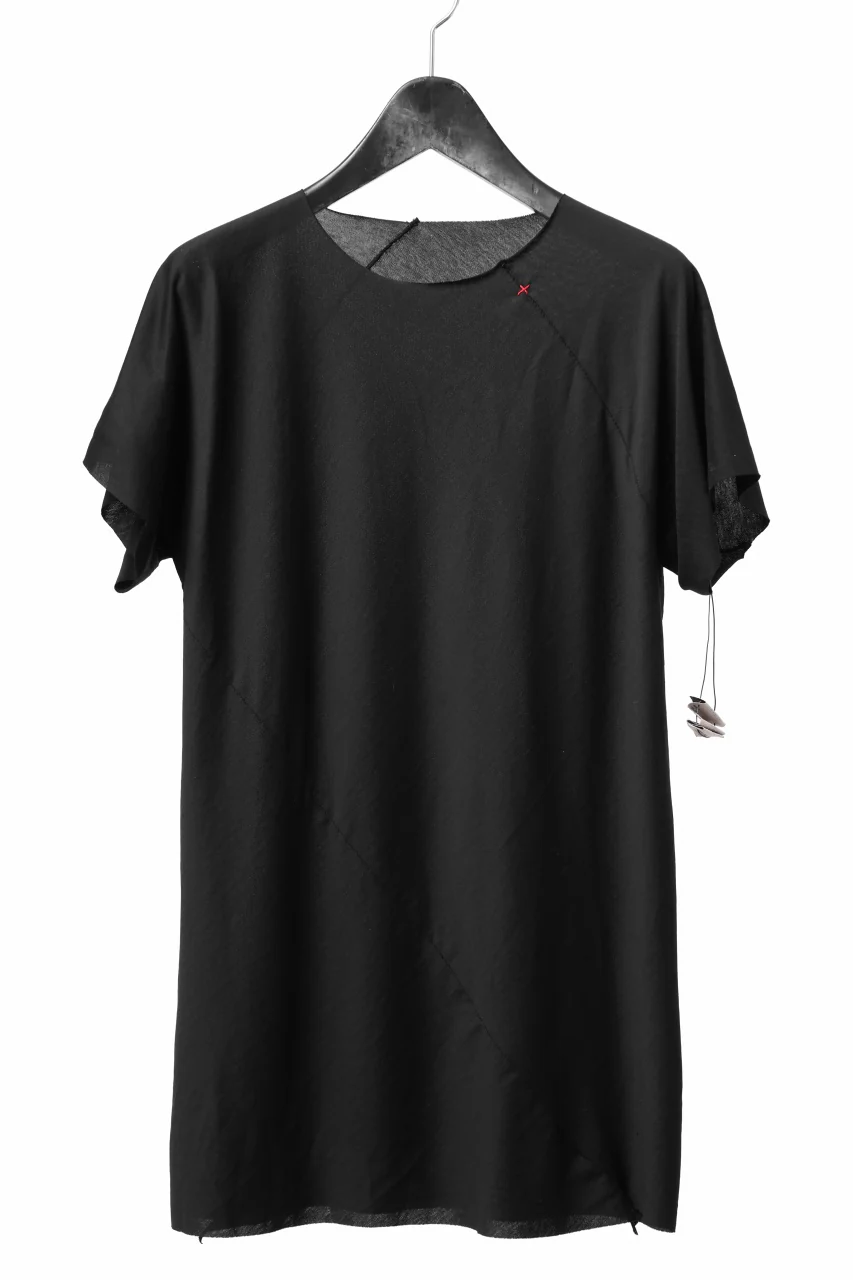 m.a+ short sleeve spiral t-shirt / T270C/JCL10 (BLACK)