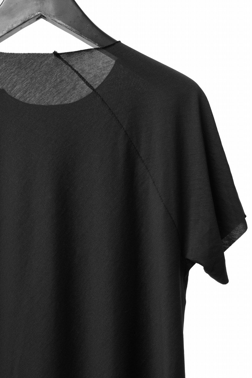 m.a+ short sleeve spiral t-shirt / T270C/JCL10 (BLACK) - Image 11