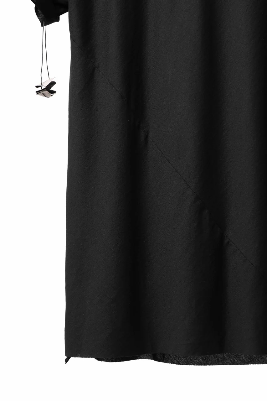 m.a+ short sleeve spiral t-shirt / T270C/JCL10 (BLACK) - Image 12