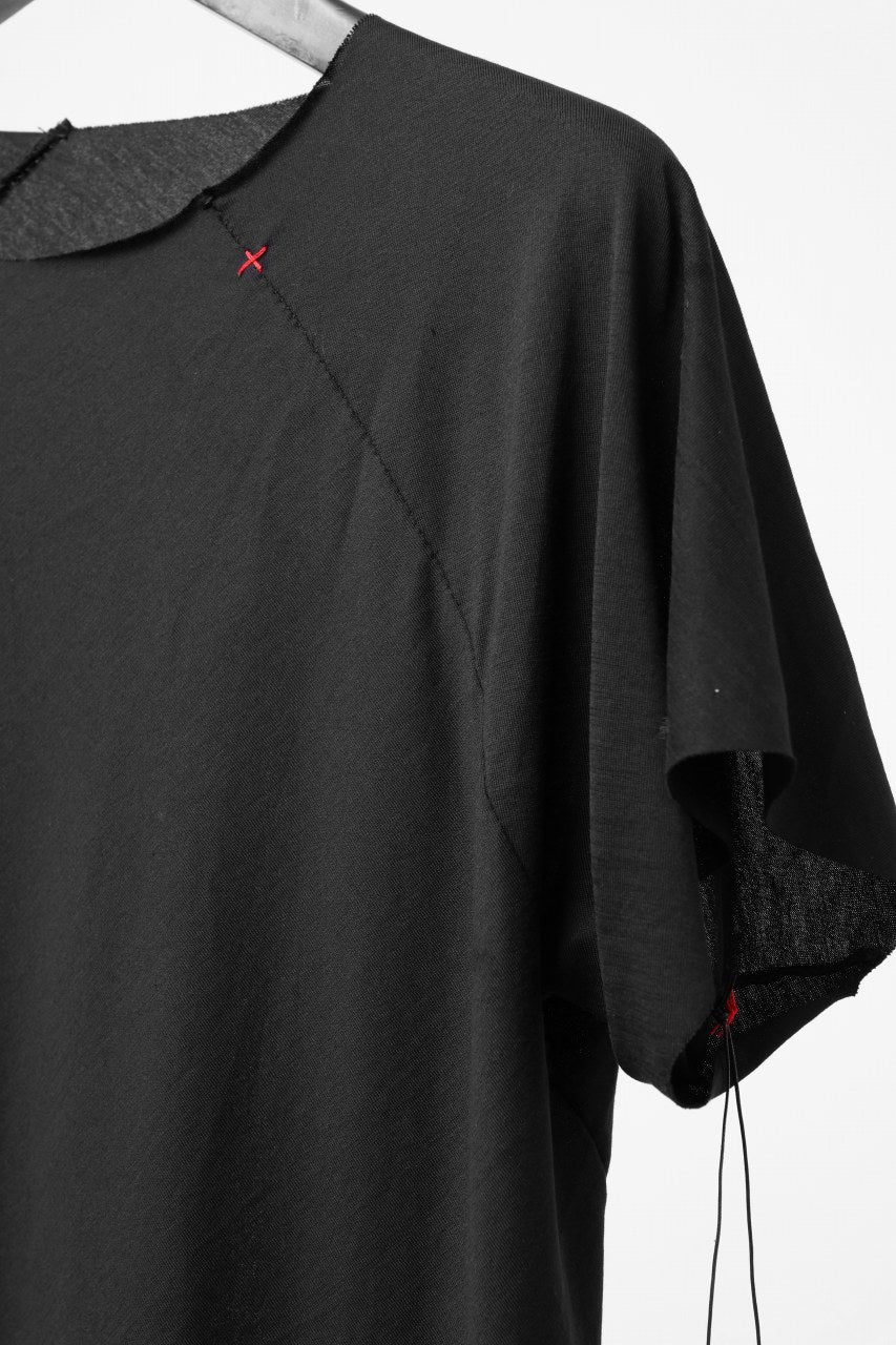 m.a+ short sleeve spiral t-shirt / T270C/JCL10 (BLACK) - Image 9