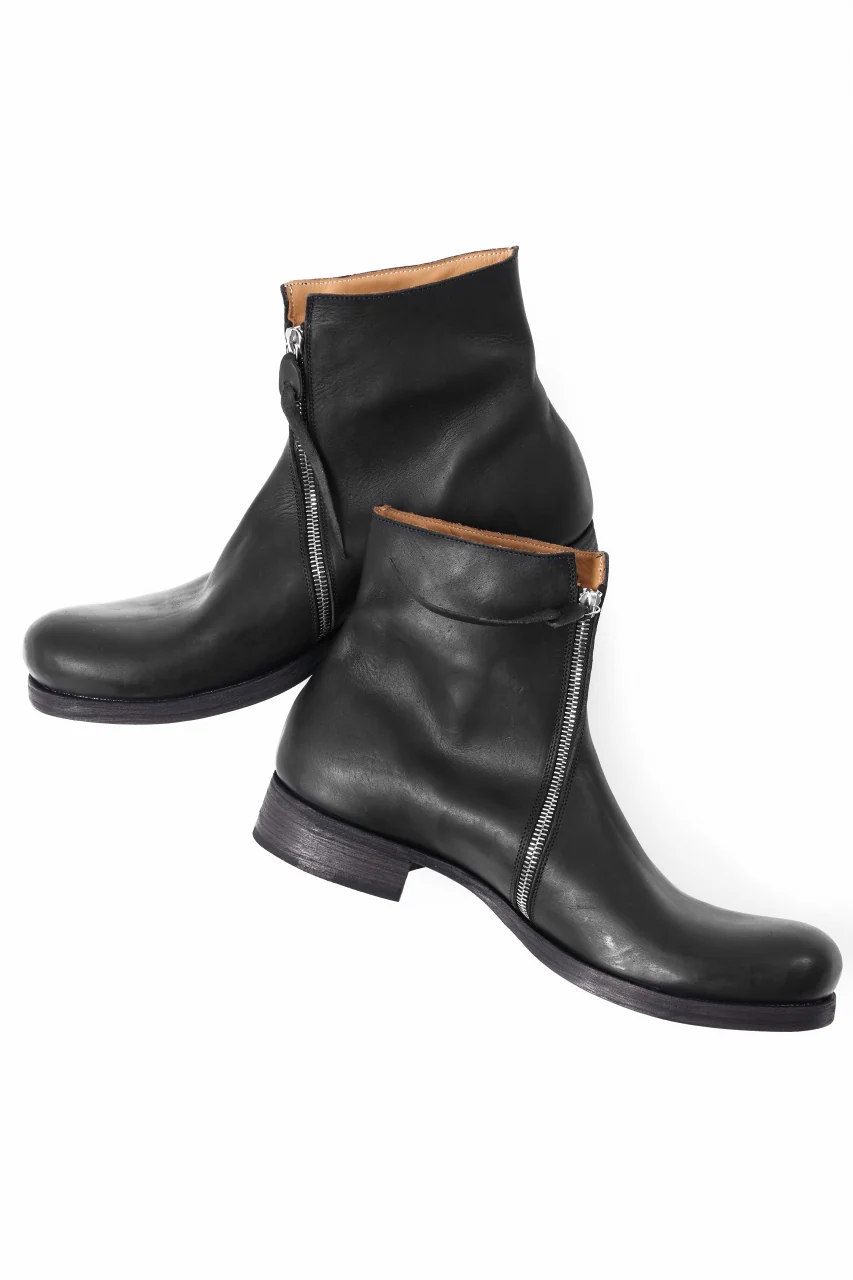 m.a+ side zipped short boot / S1G2Z/VA1,5 (BLACK) - Image 14