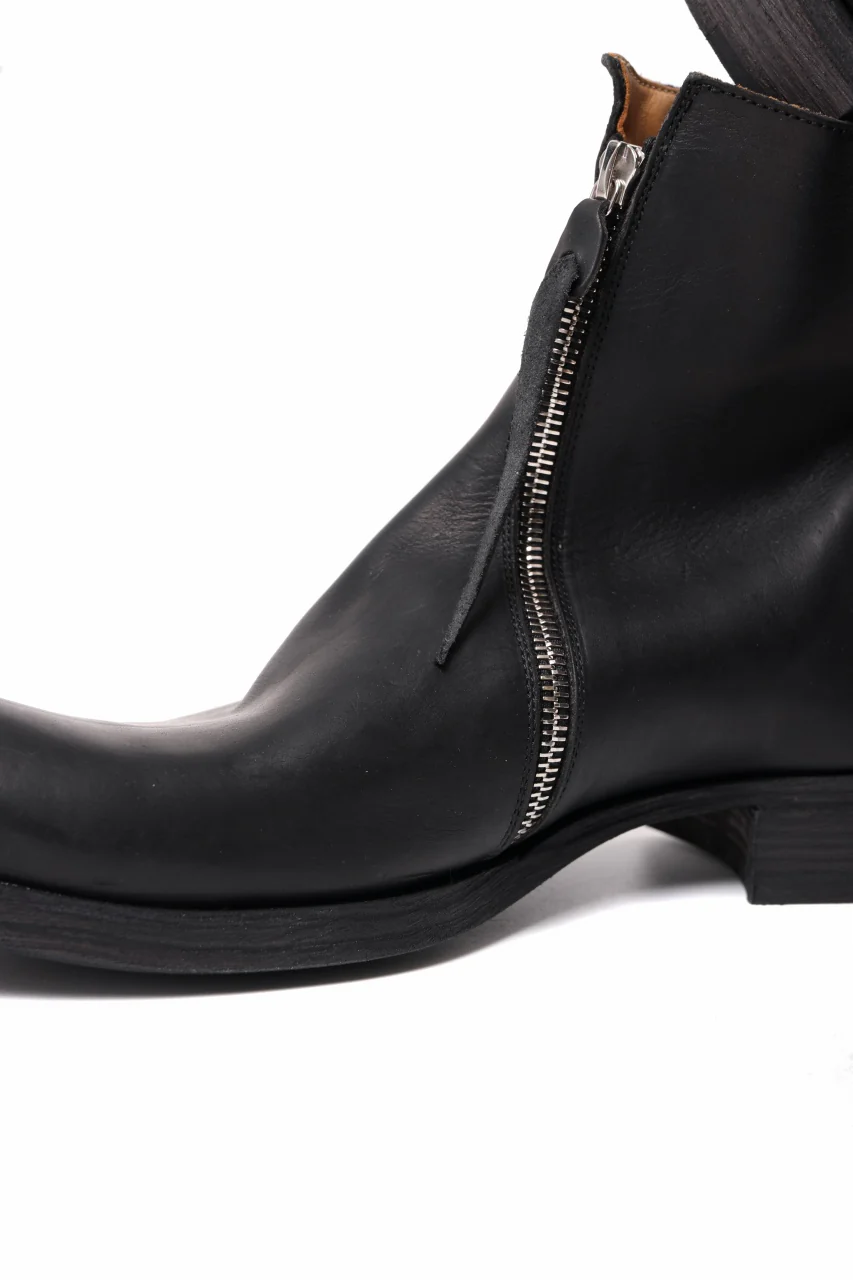 m.a+ side zipped short boot / S1G2Z/VA1,5 (BLACK) - Image 23