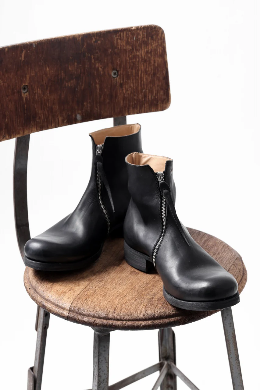 m.a+ side zipped short boot / S1G2Z/VA1,5 (BLACK) - Image 40