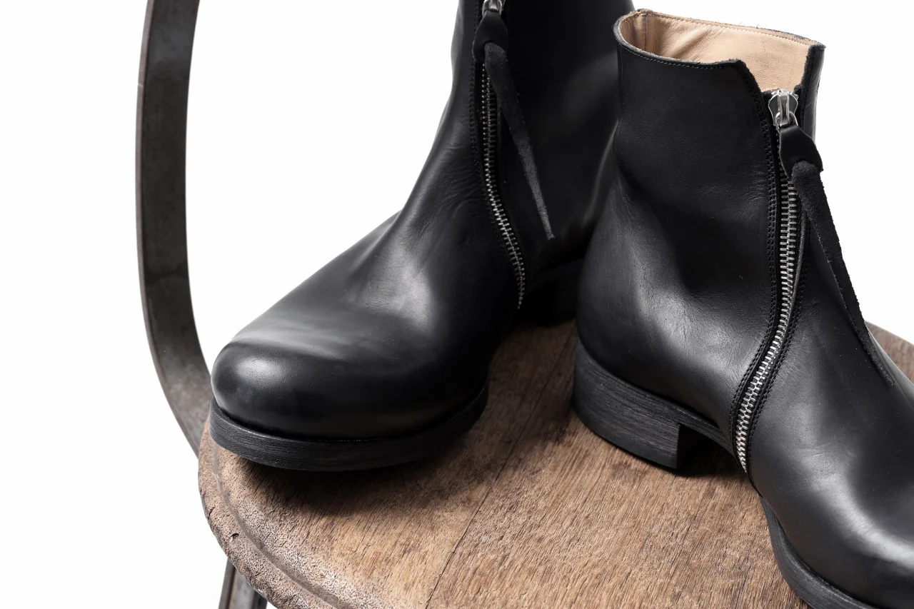 m.a+ side zipped short boot / S1G2Z/VA1,5 (BLACK) - Image 49