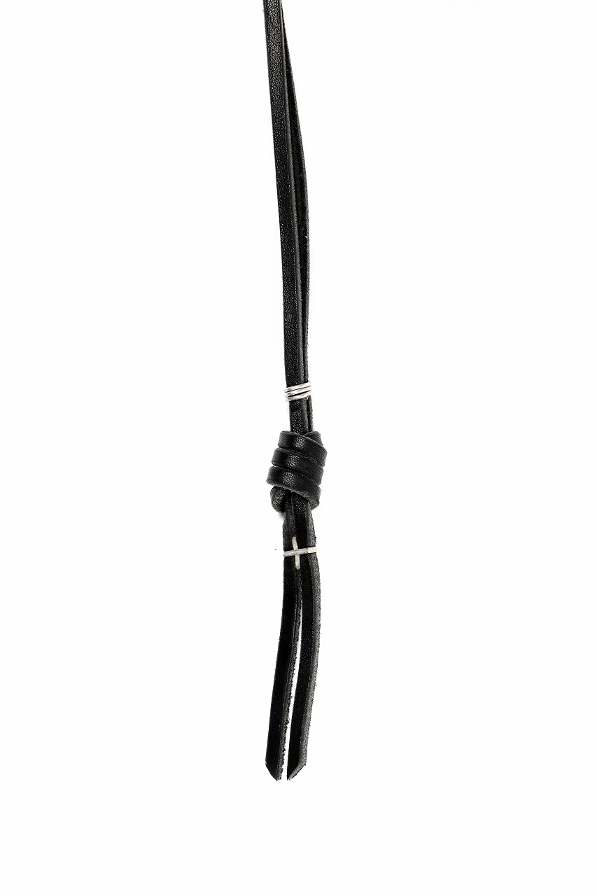 m.a+ silver / leather key holder / A-KH1 GR 3,0 (BLACK) - Image 12