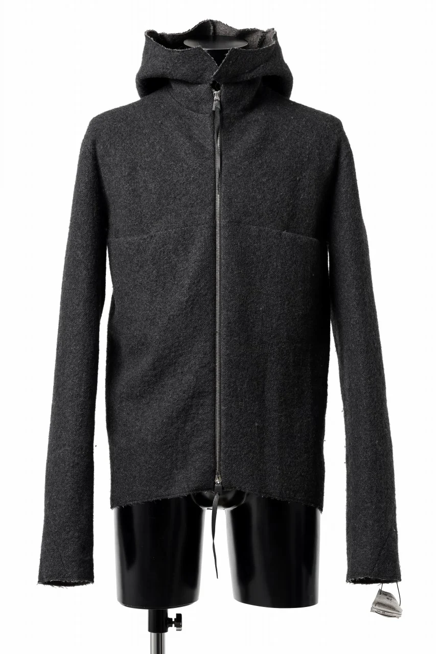 m.a+ unlined aviator jacket / J221DZ-/WLD (BLACK/BROWN) - Image 18