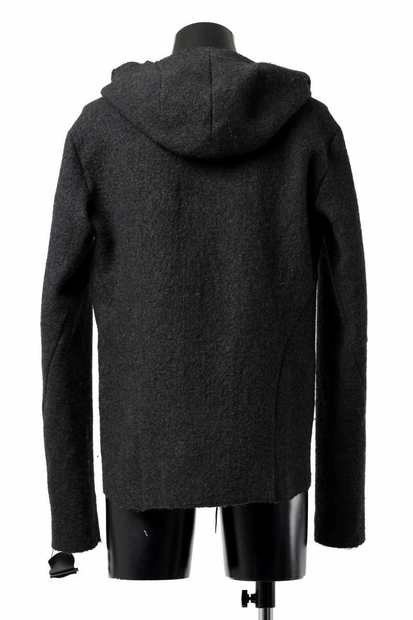 m.a+ unlined aviator jacket / J221DZ-/WLD (BLACK/BROWN) - Image 22