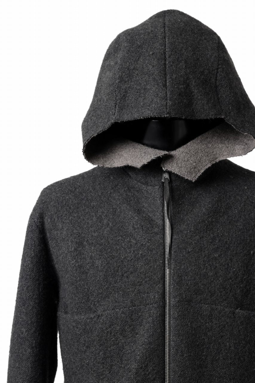 m.a+ unlined aviator jacket / J221DZ-/WLD (BLACK/BROWN) - Image 26