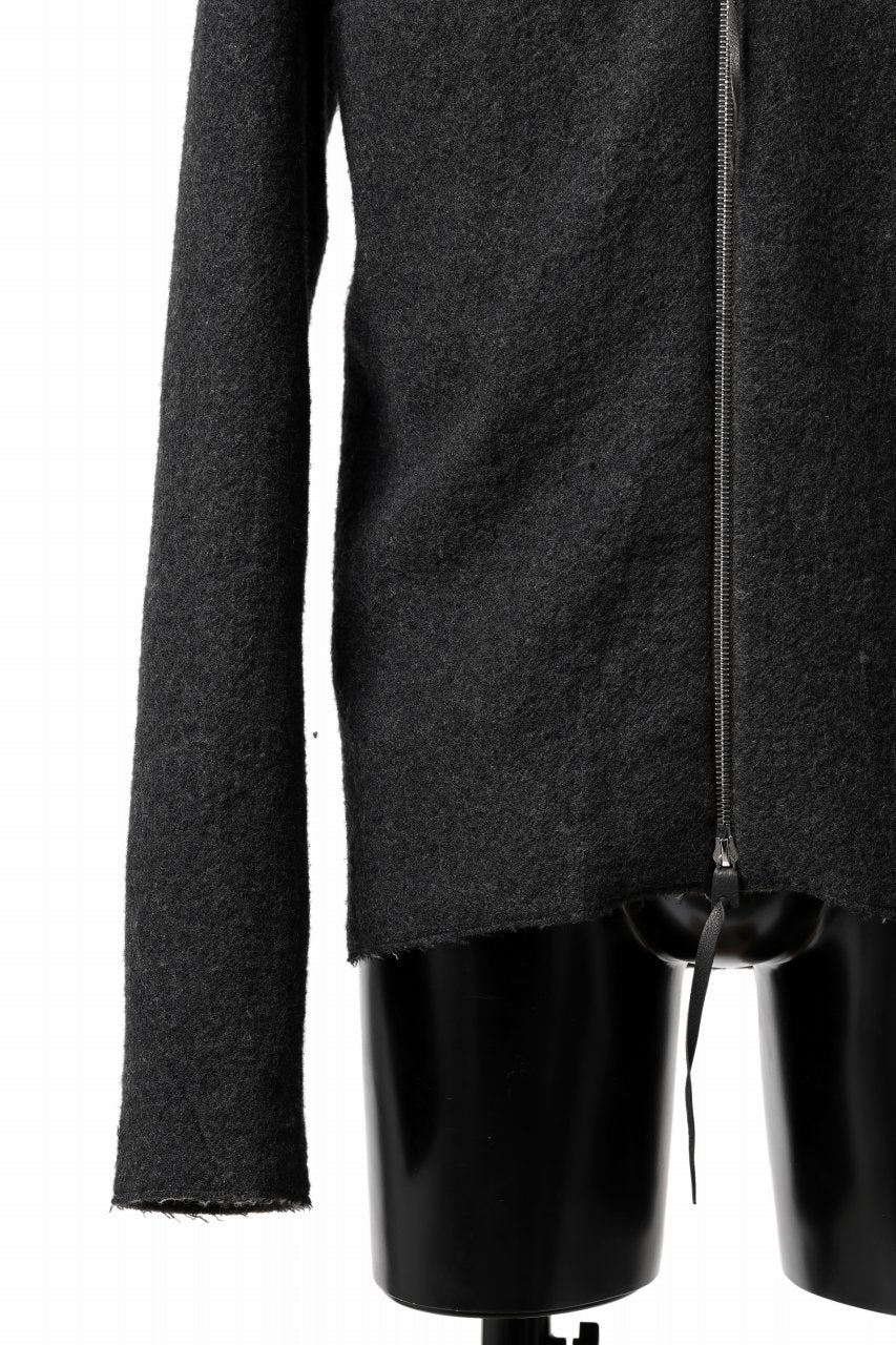 m.a+ unlined aviator jacket / J221DZ-/WLD (BLACK/BROWN) - Image 33