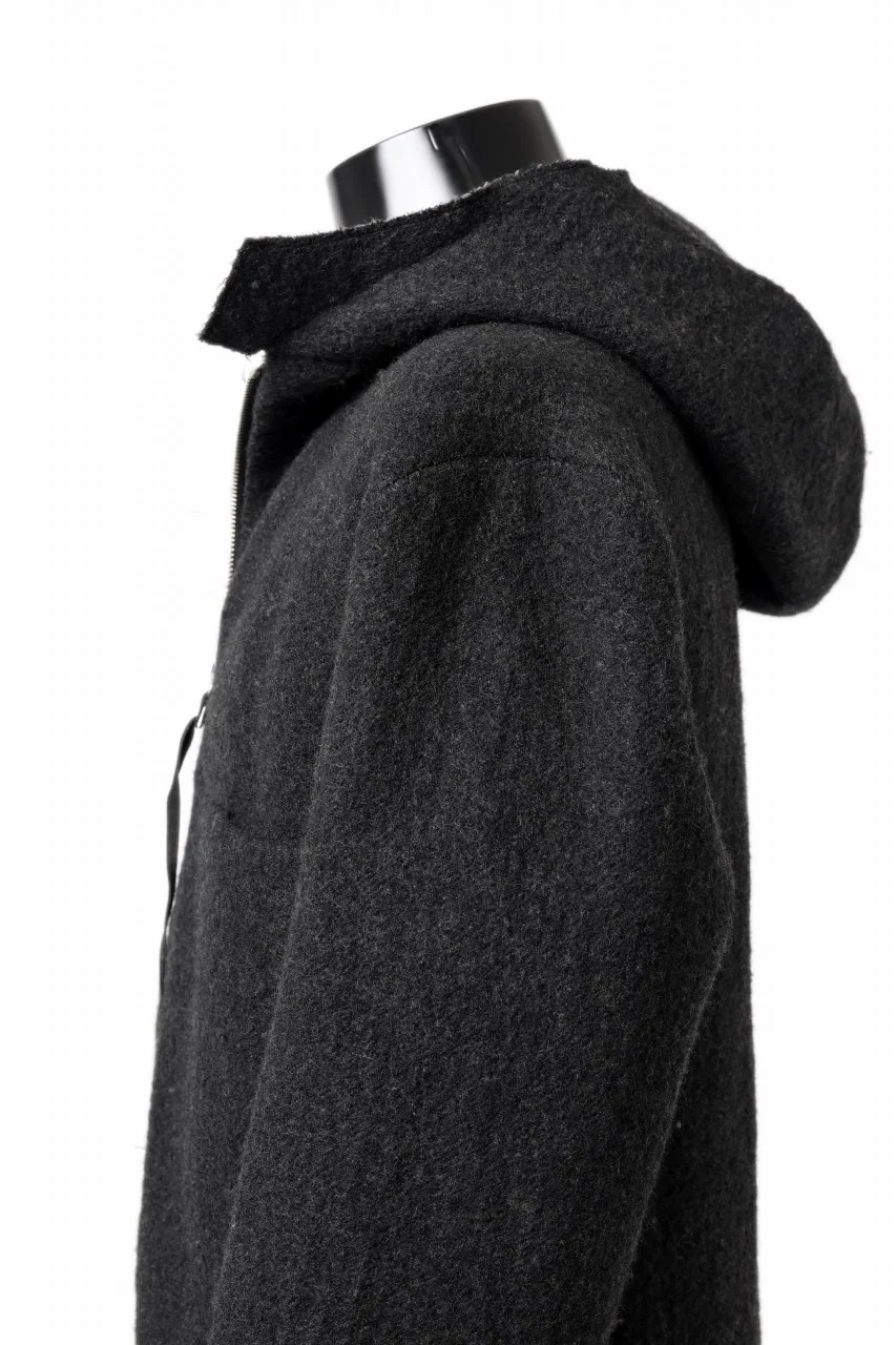 m.a+ unlined aviator jacket / J221DZ-/WLD (BLACK/BROWN) - Image 36