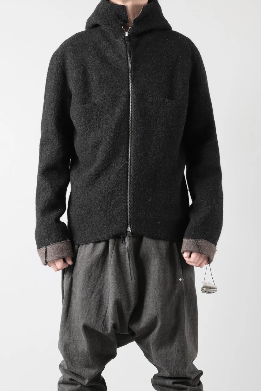 m.a+ unlined aviator jacket / J221DZ-/WLD (BLACK/BROWN) - Image 47
