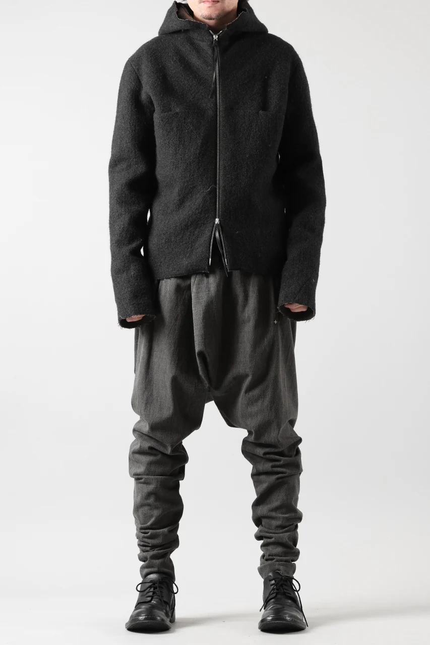 m.a+ unlined aviator jacket / J221DZ-/WLD (BLACK/BROWN) - Image 50