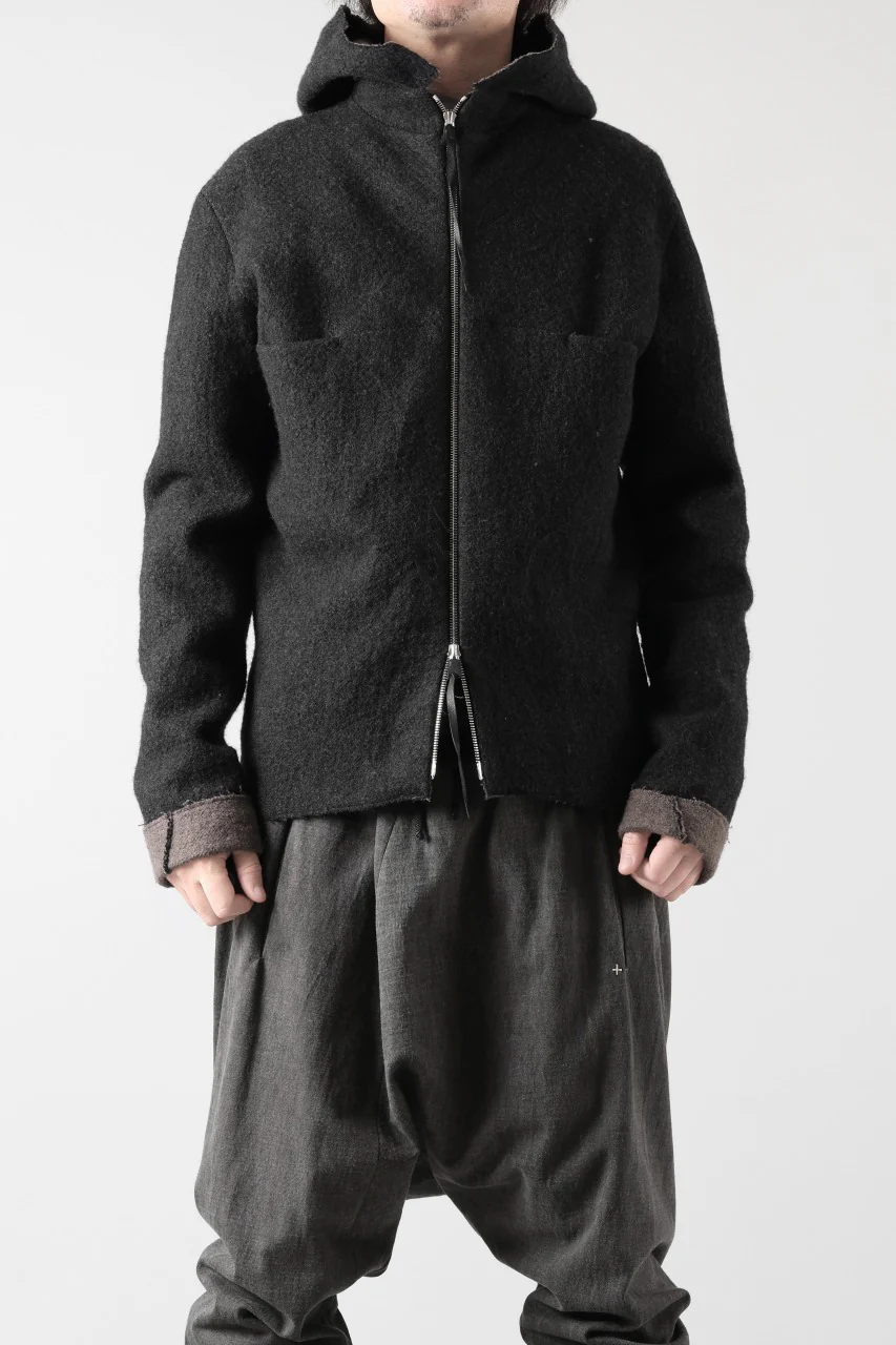 m.a+ unlined aviator jacket / J221DZ-/WLD (BLACK/BROWN) - Image 52