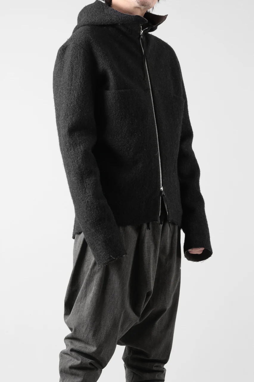 m.a+ unlined aviator jacket / J221DZ-/WLD (BLACK/BROWN) - Image 54