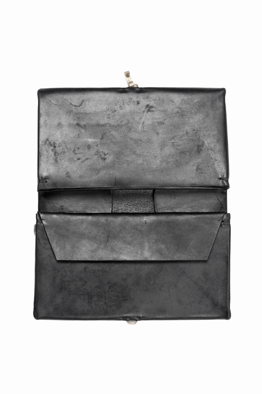 m.a+ yen double wallet w/hook / W10DH / CU 1,0 (BLACK) - Image 3