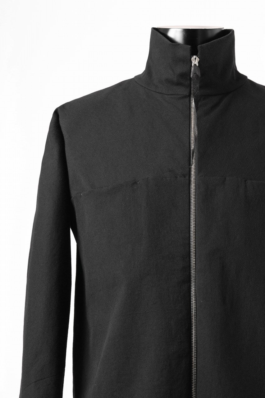 m.a+ zipped tall collar shirt jacket / H252DZ/CCE (BLACK) - Image 10