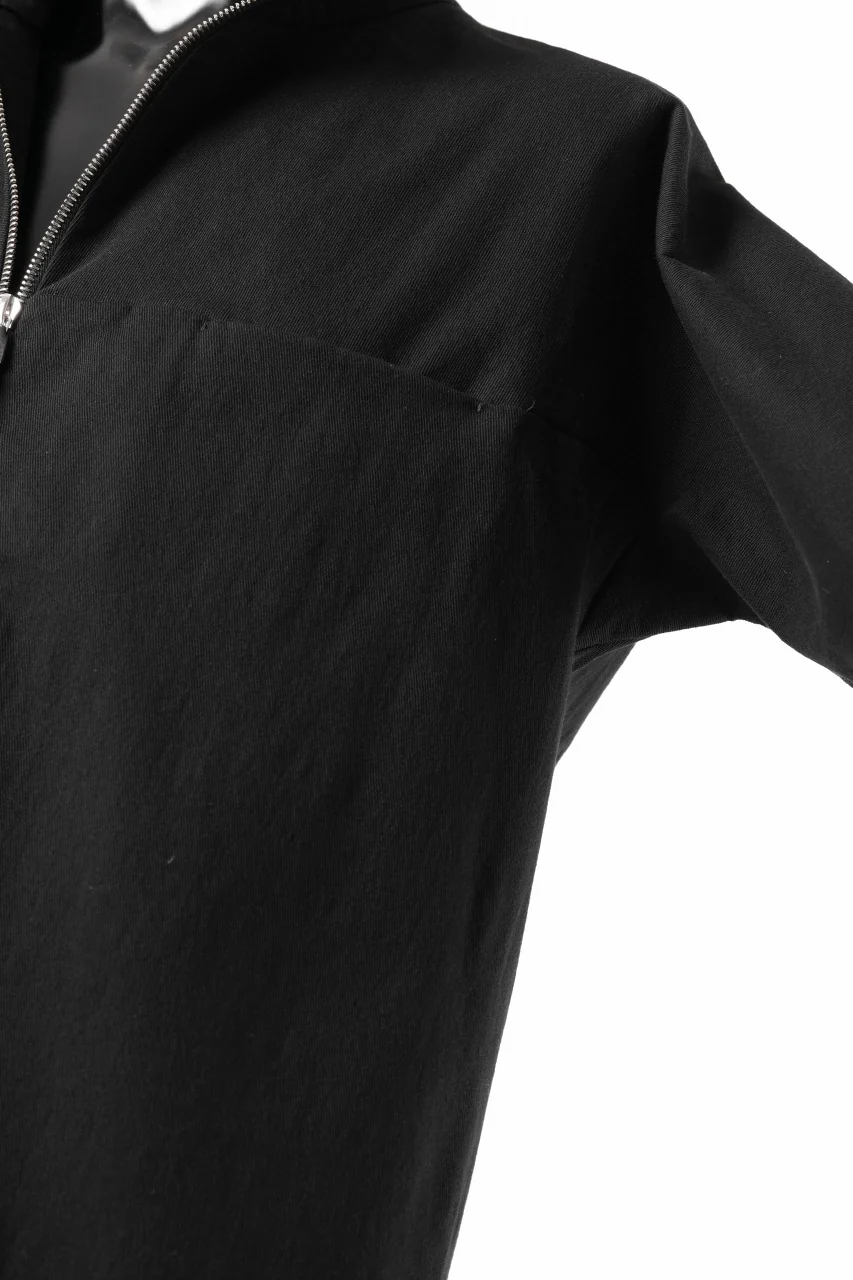 m.a+ zipped tall collar shirt jacket / H252DZ/CCE (BLACK) - Image 19