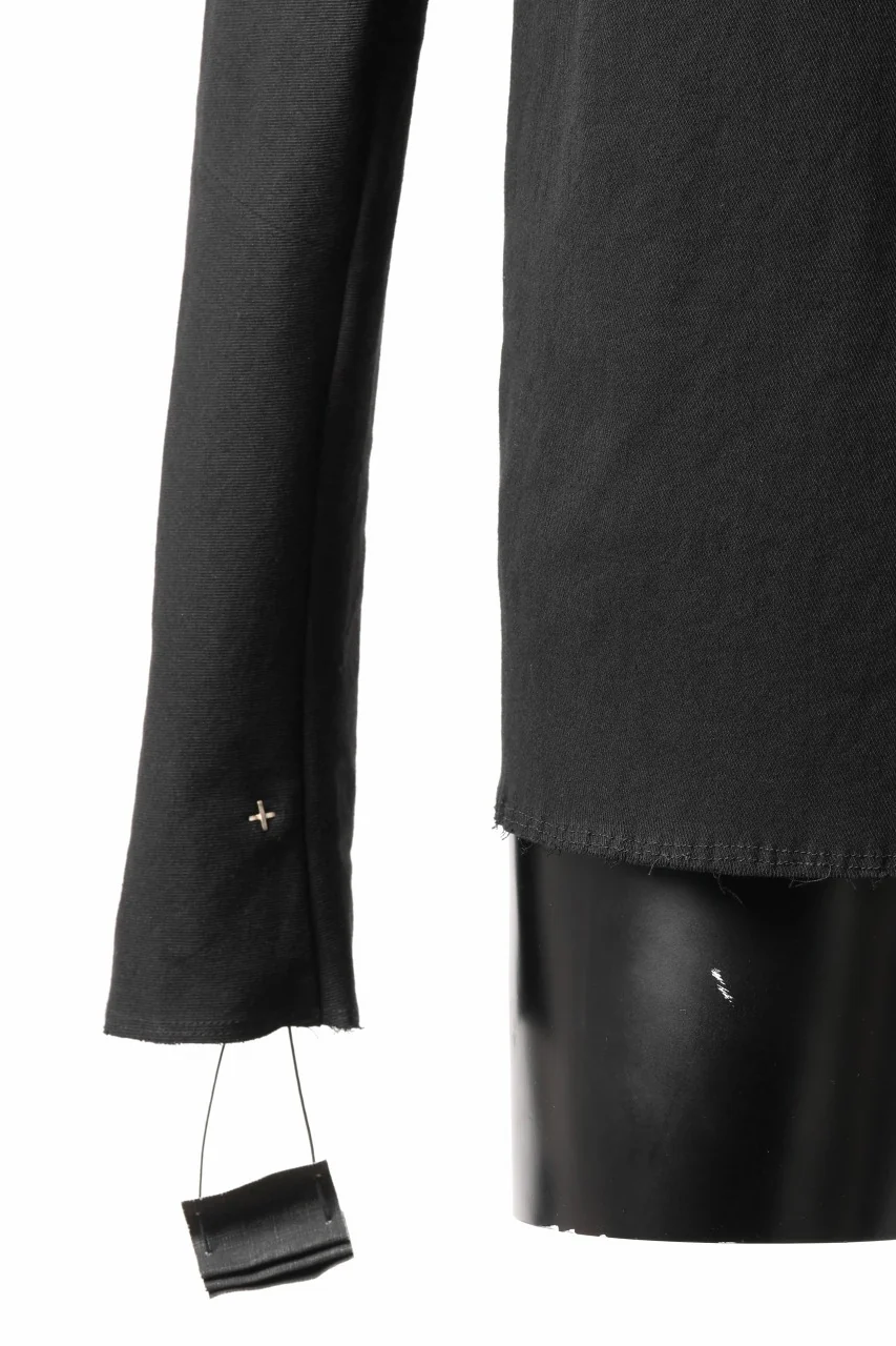 m.a+ zipped tall collar shirt jacket / H252DZ/CCE (BLACK) - Image 23