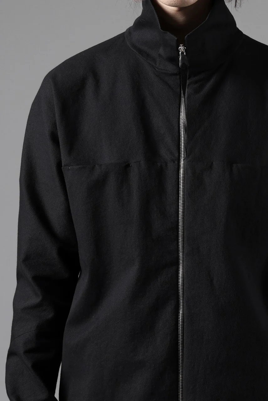 m.a+ zipped tall collar shirt jacket / H252DZ/CCE (BLACK) - Image 30