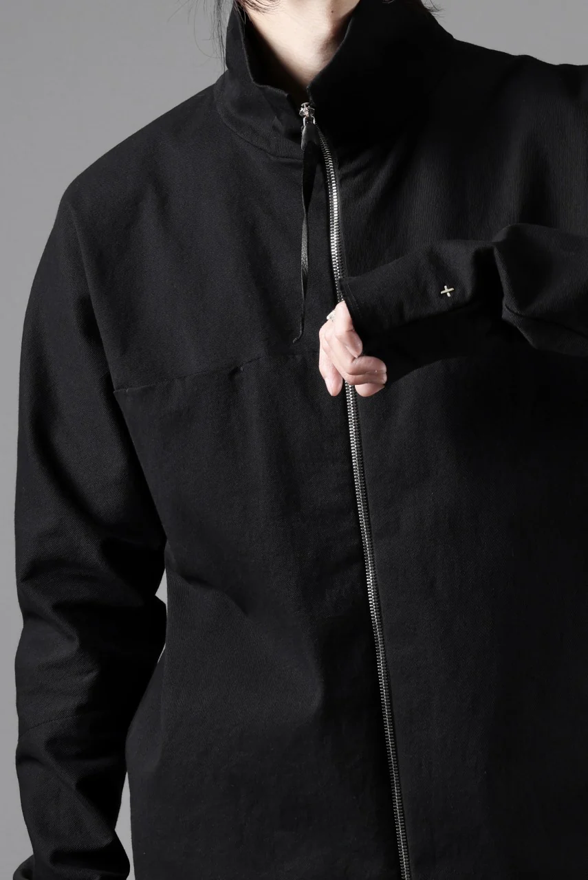 m.a+ zipped tall collar shirt jacket / H252DZ/CCE (BLACK) - Image 32