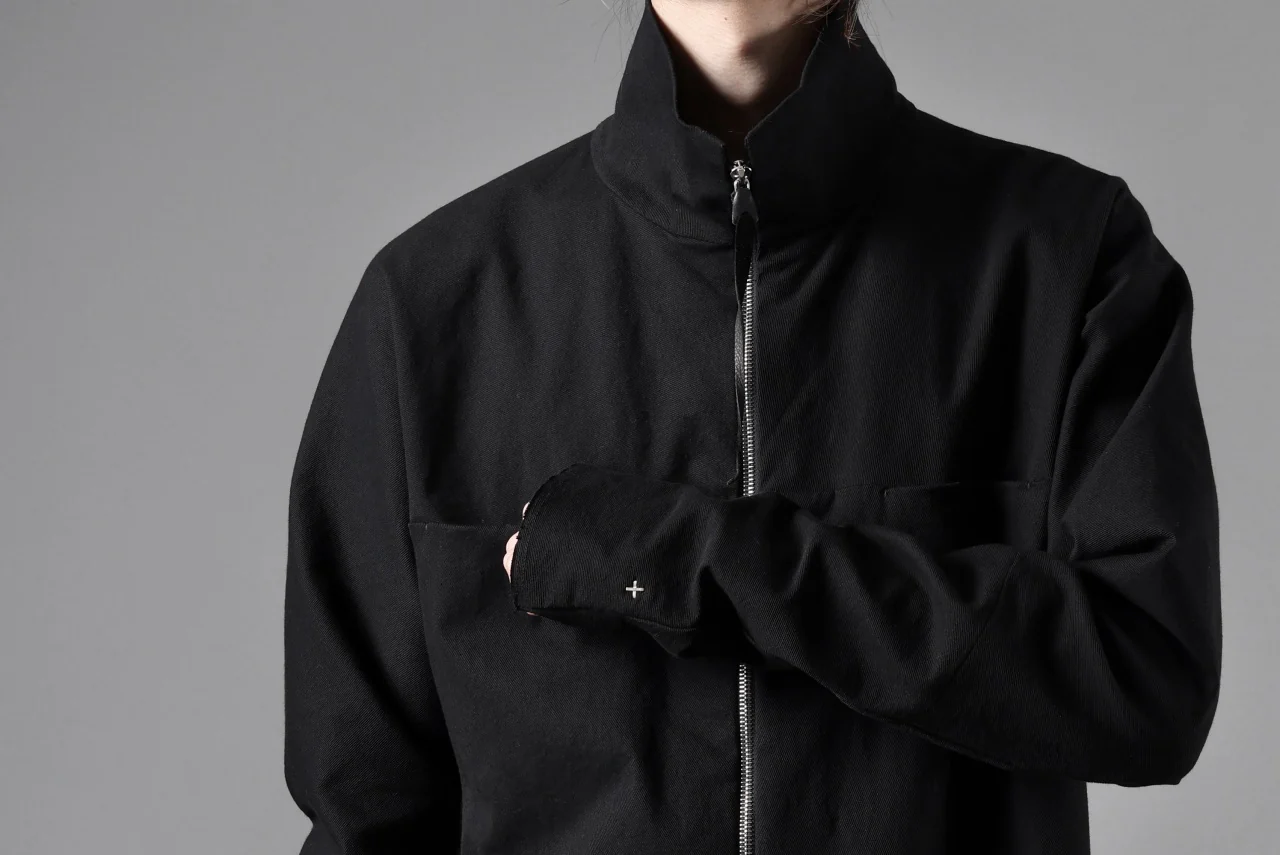 m.a+ zipped tall collar shirt jacket / H252DZ/CCE (BLACK) - Image 36