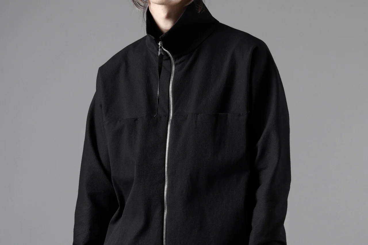 m.a+ zipped tall collar shirt jacket / H252DZ/CCE (BLACK) - Image 37