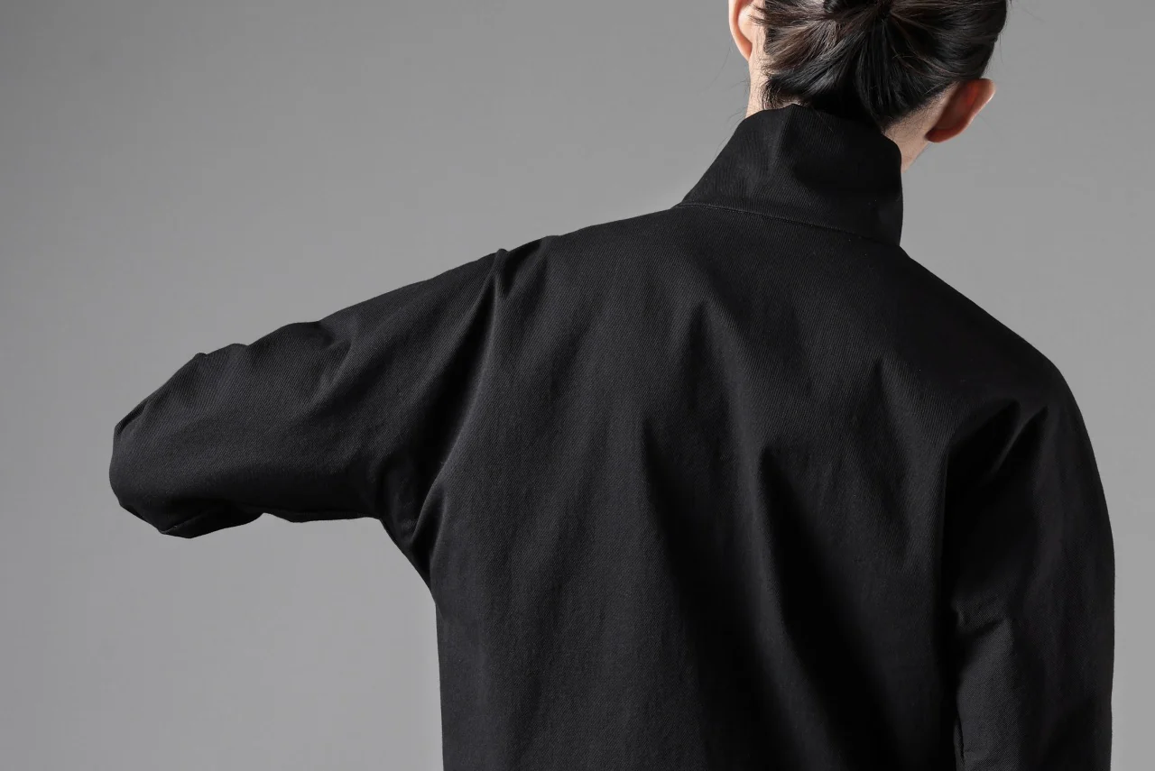 m.a+ zipped tall collar shirt jacket / H252DZ/CCE (BLACK) - Image 38
