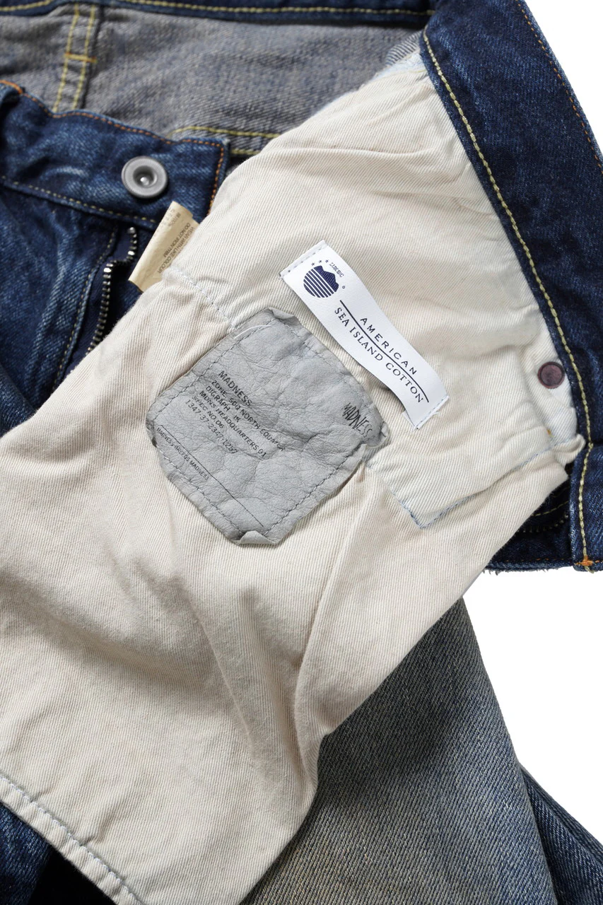 MADNESS 1890s MINER DENIM. M3 REGULAR (INDIGO) - Image 8