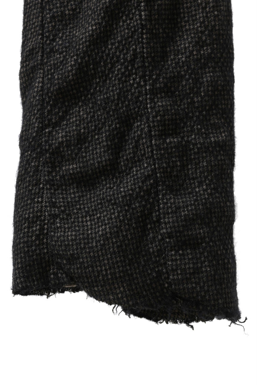 masnada BAGGY AVIATOR PANTS / OVER DYED HEMP AND WOOL (OVER DYE DUST) - Image 20