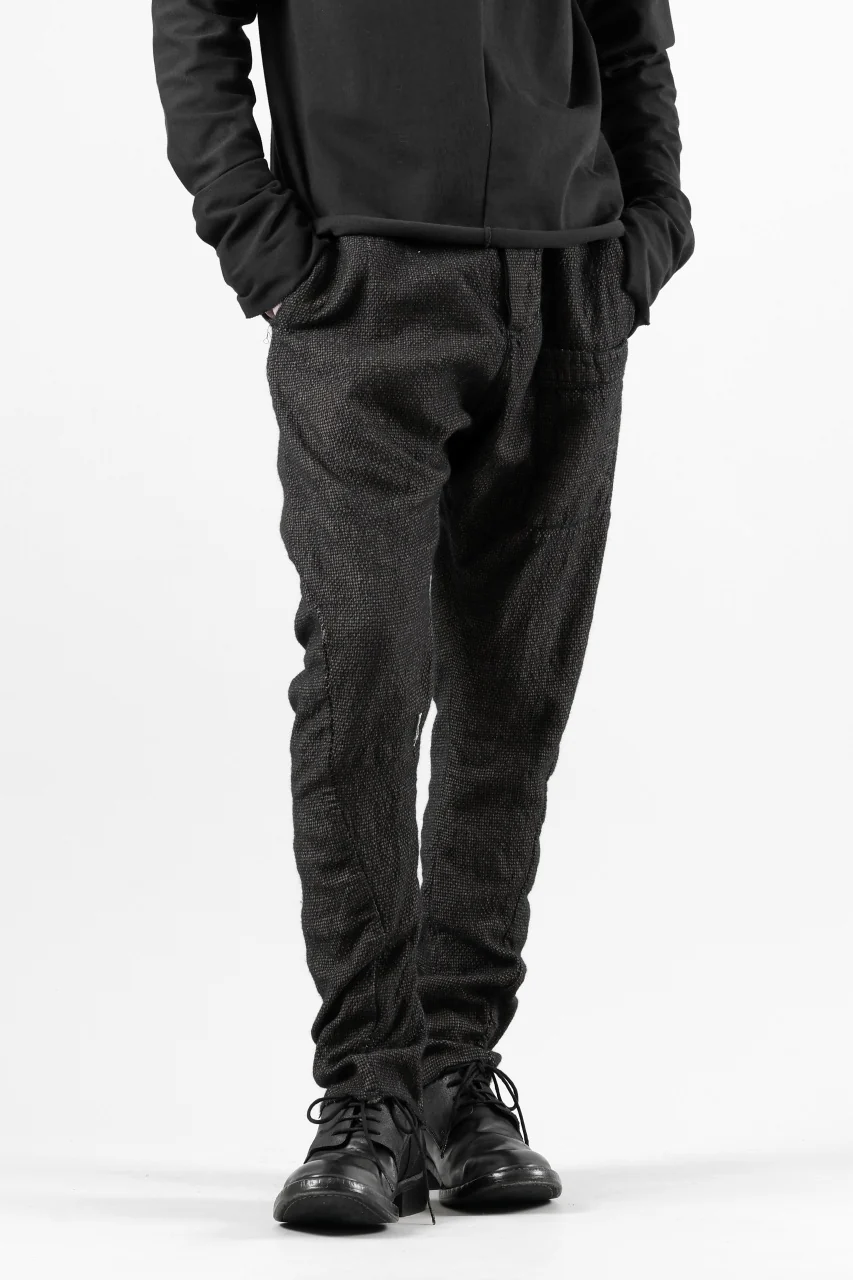 masnada BAGGY AVIATOR PANTS / OVER DYED HEMP AND WOOL (OVER DYE DUST) - Image 3