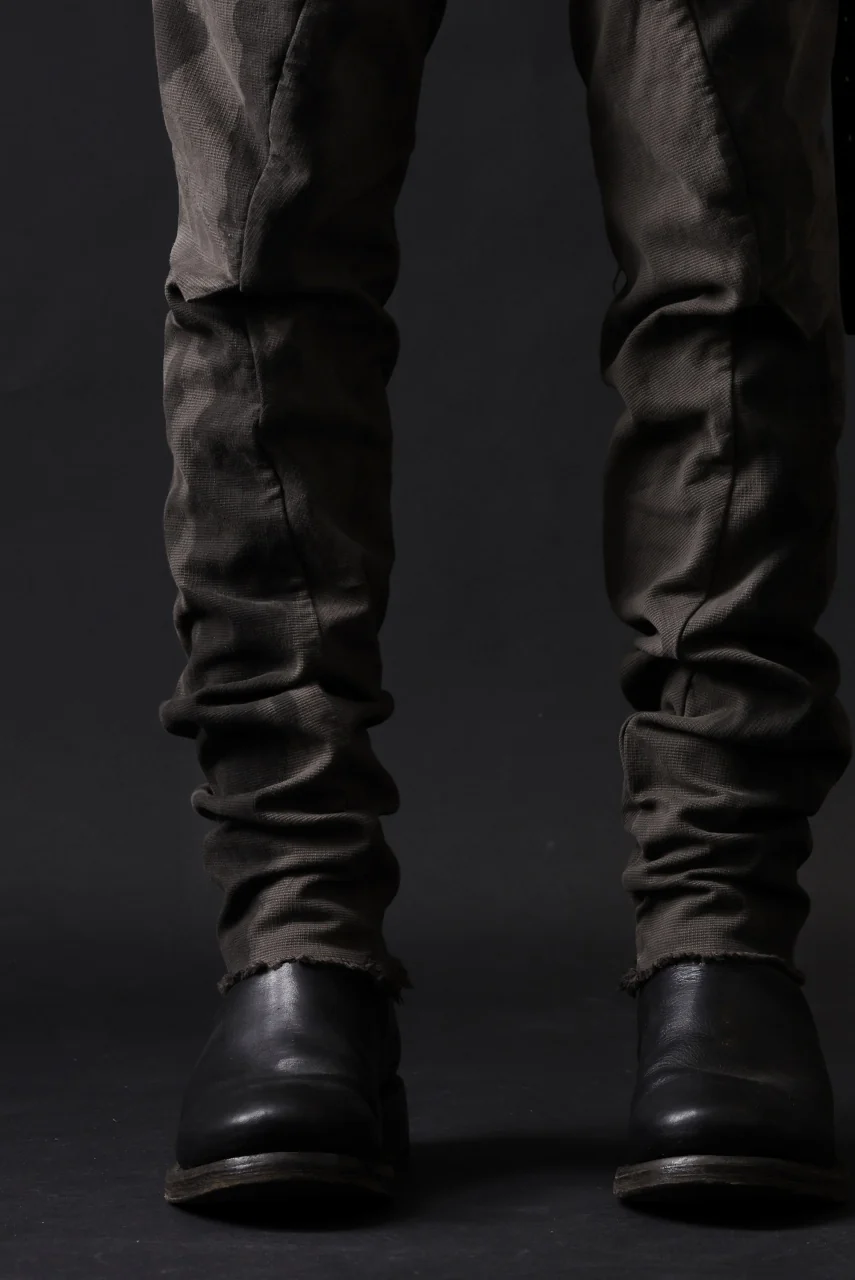 masnada BAGGY CARGO PANTS / STRETCH MICRO RIP COTTON (CAMO DUST) - Image 29