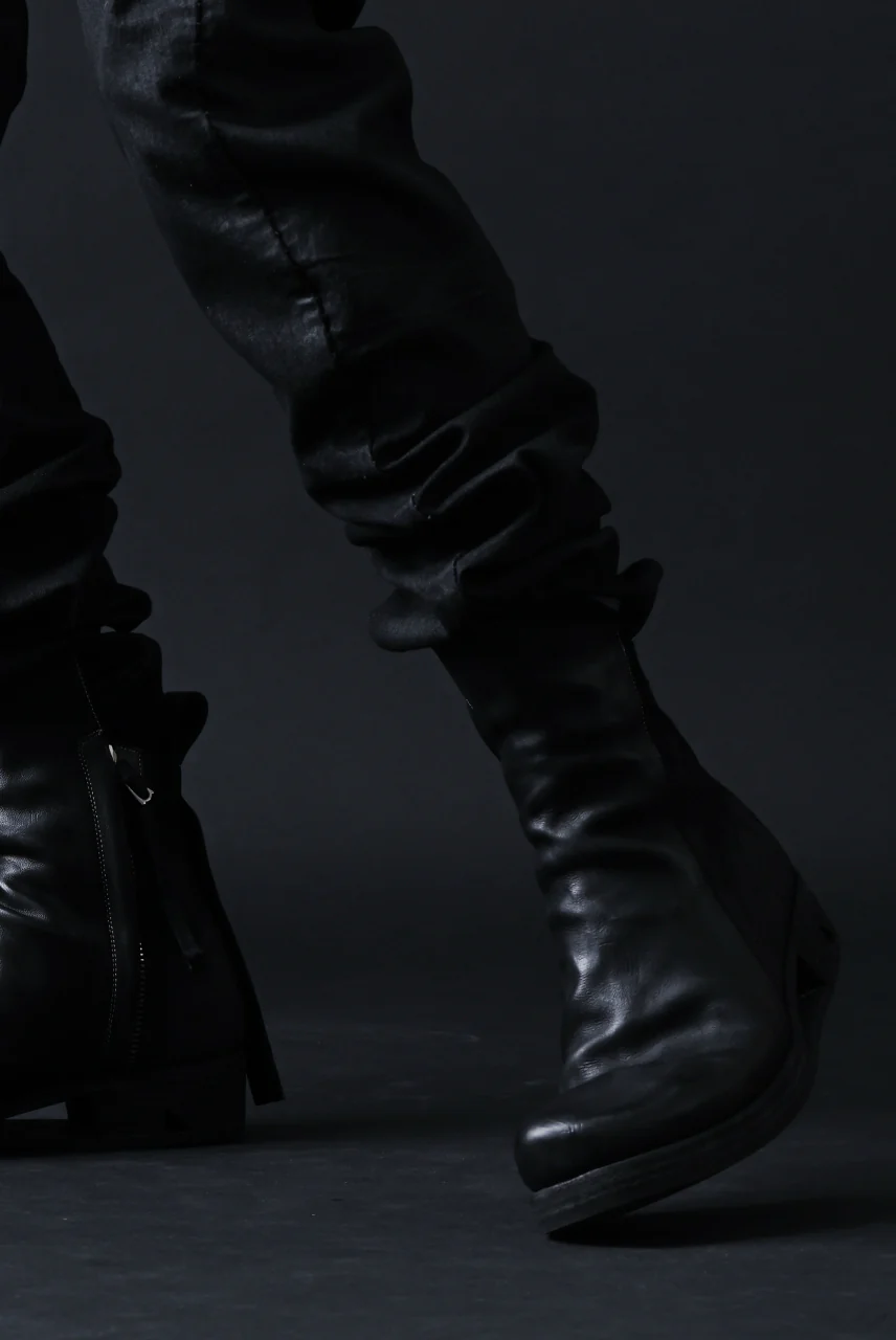 masnada BAGGY JEANS / REPURPOSED STRETCH (BLACK HAND SMEARED RESIN) - Image 29