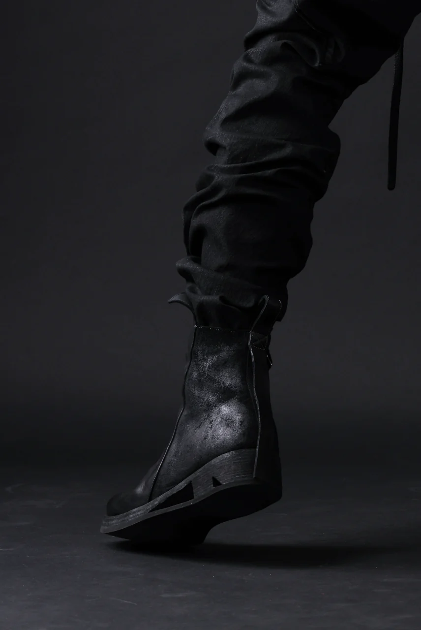masnada BAGGY JEANS / REPURPOSED STRETCH (BLACK HAND SMEARED RESIN) - Image 31