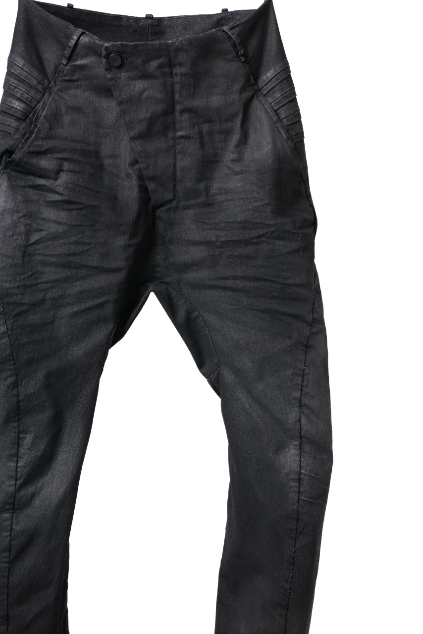 masnada BAGGY JEANS / REPURPOSED STRETCH (BLACK HAND SMEARED RESIN) - Image 7