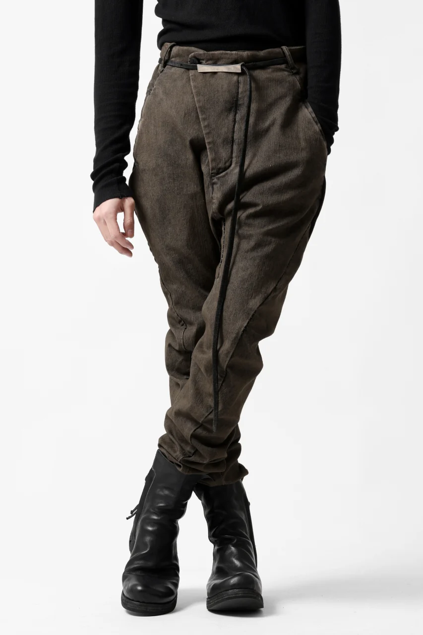 masnada BAGGY JEANS / REPURPOSED STRETCH (TARNISHED DUST) - Image 10