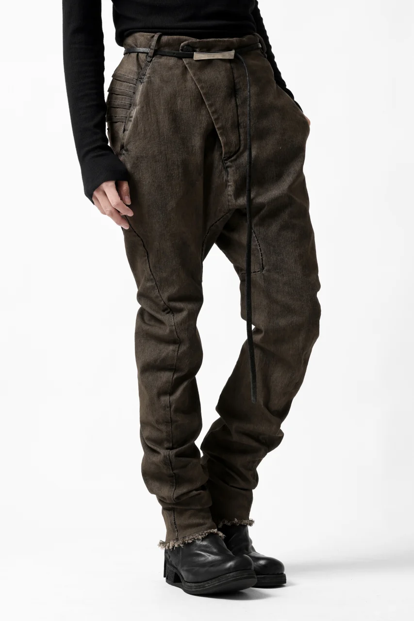 masnada BAGGY JEANS / REPURPOSED STRETCH (TARNISHED DUST) - Image 11
