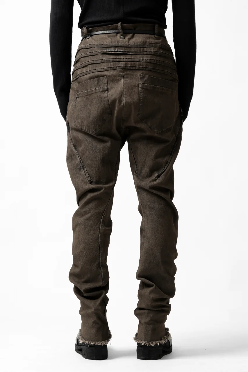 masnada BAGGY JEANS / REPURPOSED STRETCH (TARNISHED DUST) - Image 12