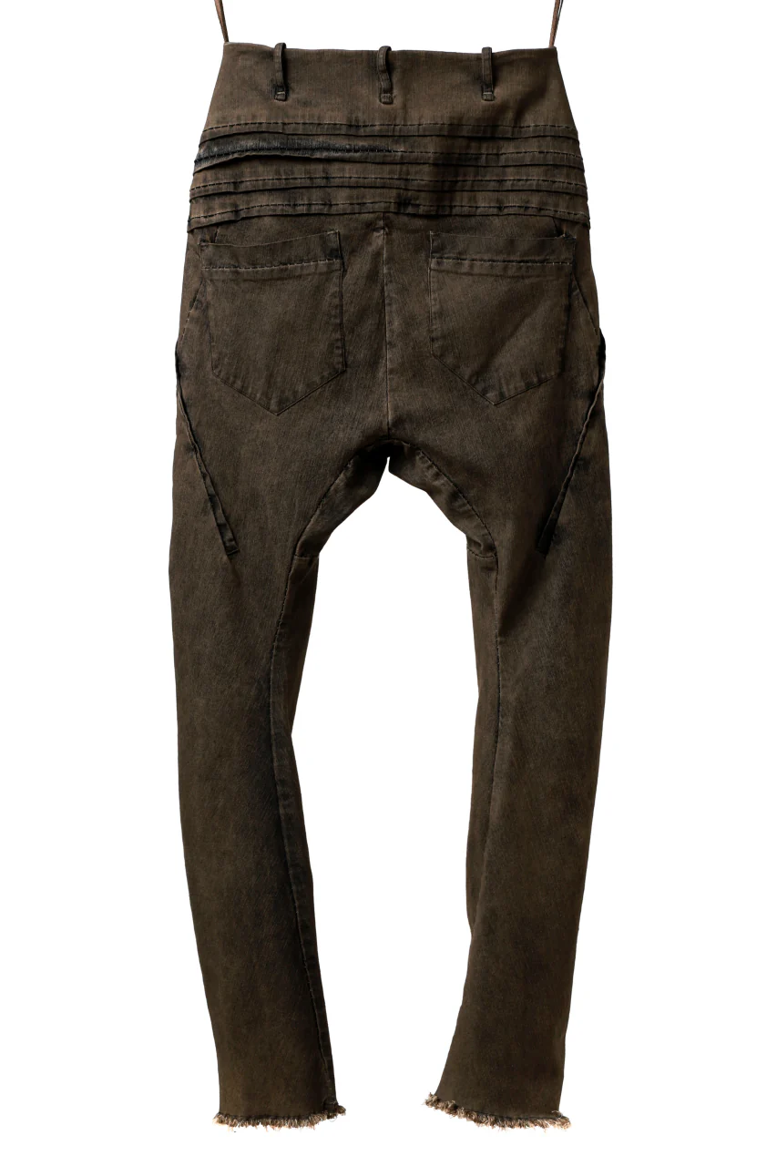 masnada BAGGY JEANS / REPURPOSED STRETCH (TARNISHED DUST) - Image 14