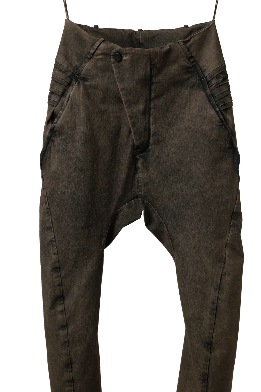 masnada BAGGY JEANS / REPURPOSED STRETCH (TARNISHED DUST) - Image 15