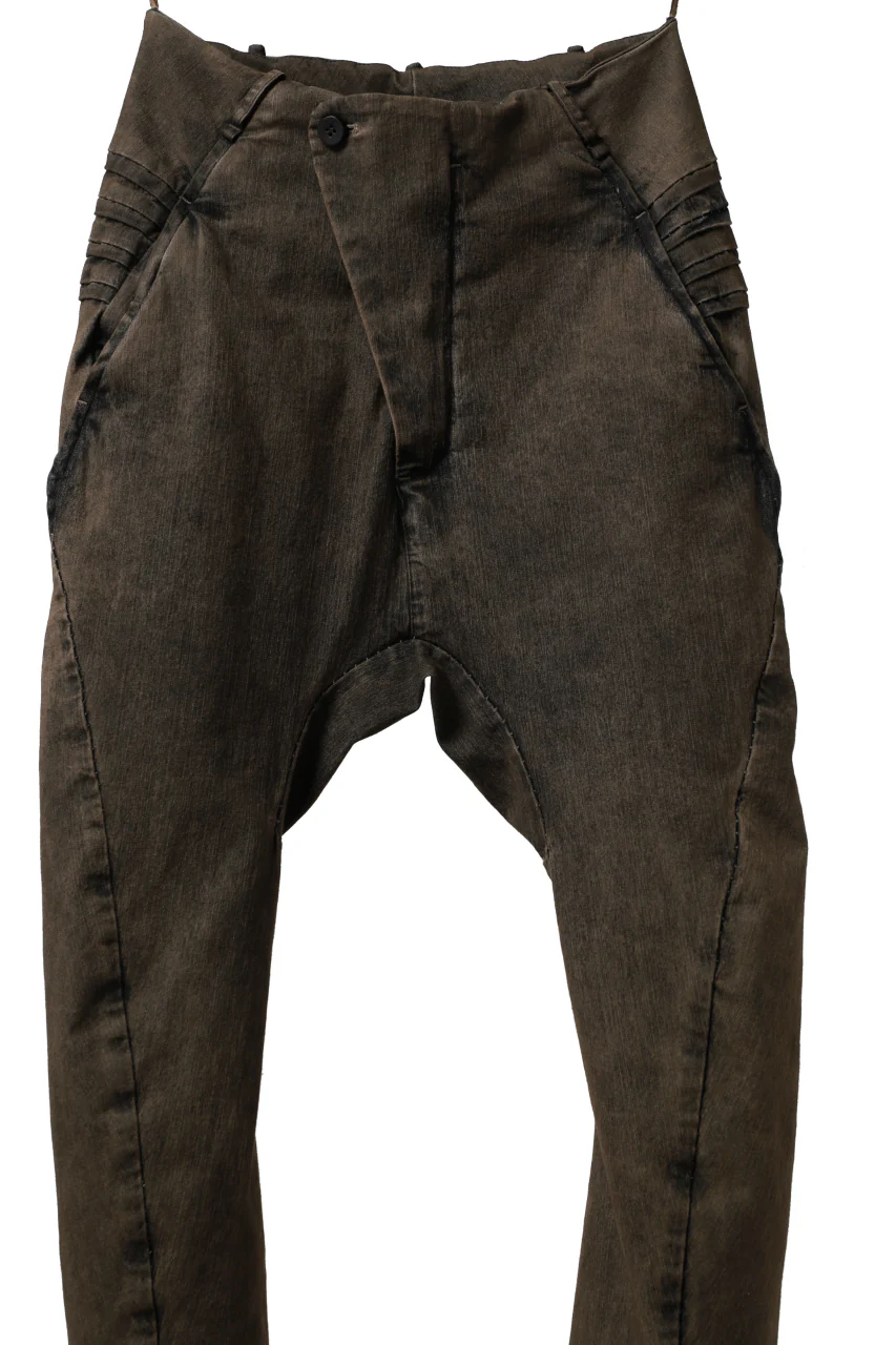 masnada BAGGY JEANS / REPURPOSED STRETCH (TARNISHED DUST) - Image 16