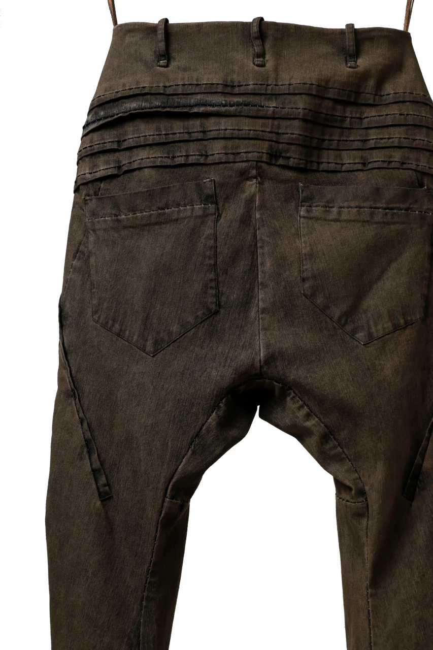 masnada BAGGY JEANS / REPURPOSED STRETCH (TARNISHED DUST) - Image 24