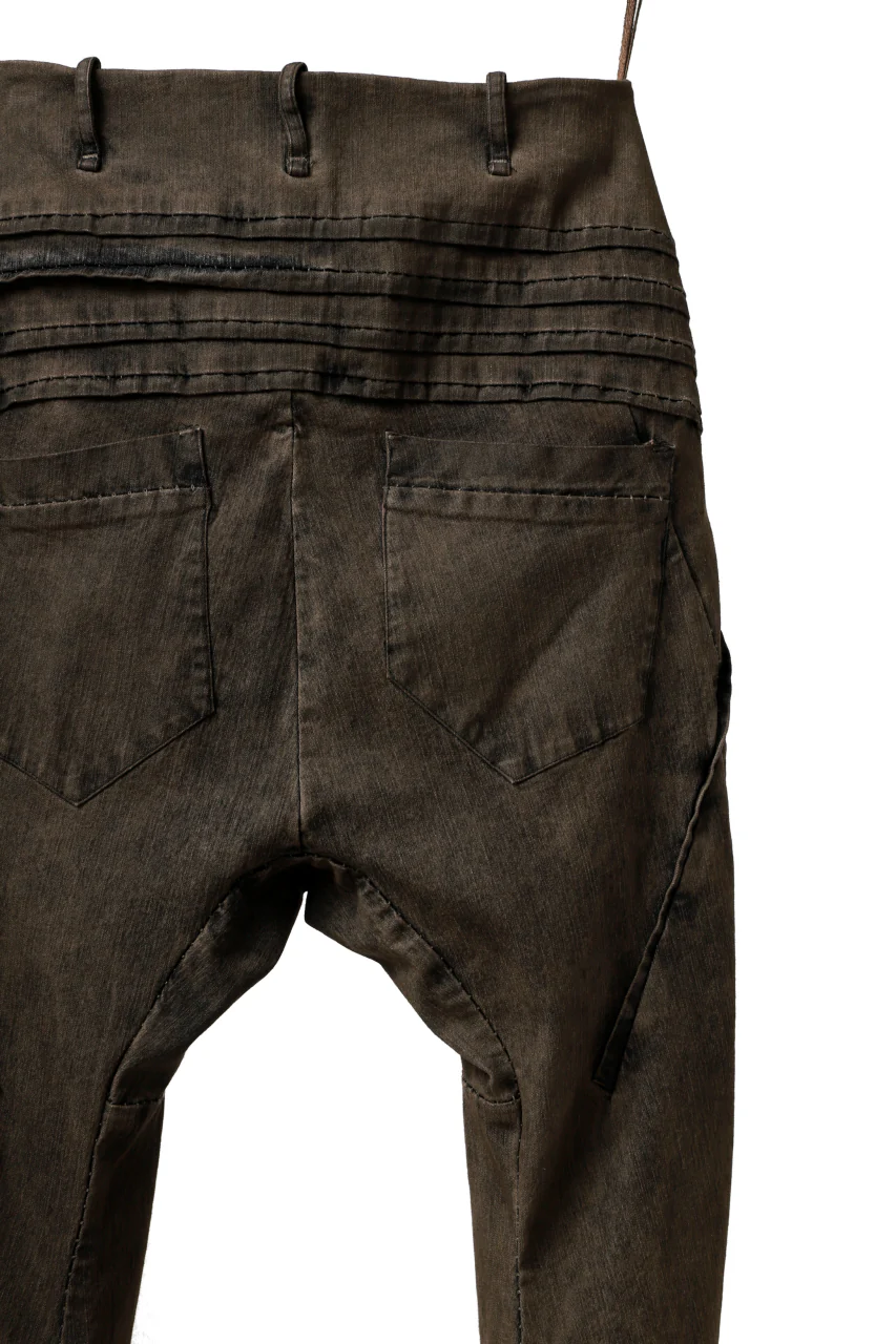 masnada BAGGY JEANS / REPURPOSED STRETCH (TARNISHED DUST) - Image 25