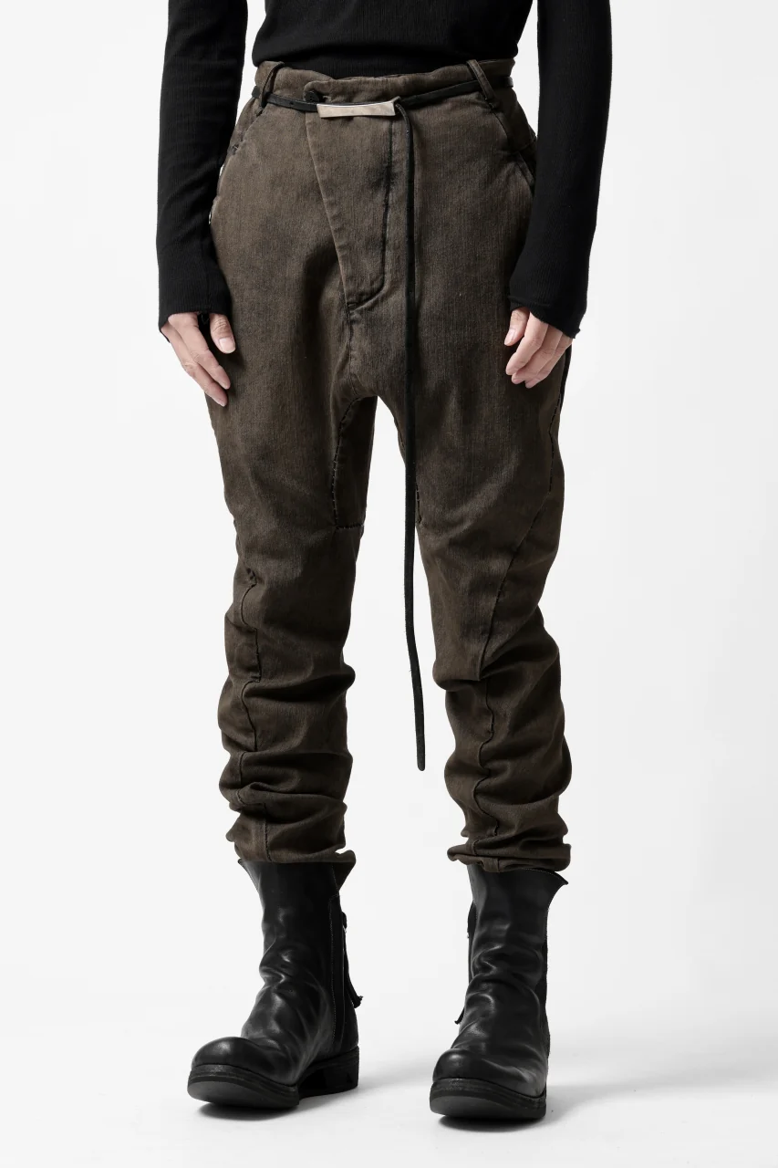 masnada BAGGY JEANS / REPURPOSED STRETCH (TARNISHED DUST) - Image 3